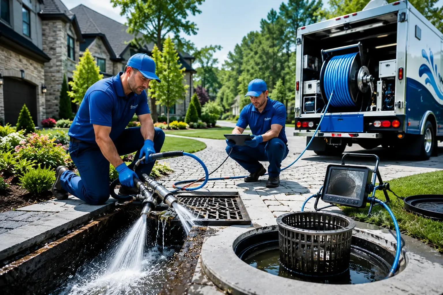Local outdoor drain cleaning professionals in Linesville, PA
